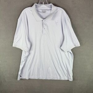 UNTUCKit Mens Polo‎ Shirt Short Sleeve 3XL Light Blue  XXXL 100% Cotton